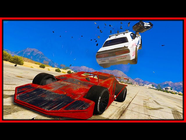 Juego de rol de GTA 5: UN COCHE VOLCADO DESTRUYE A LA POLICÍA | RedlineRP