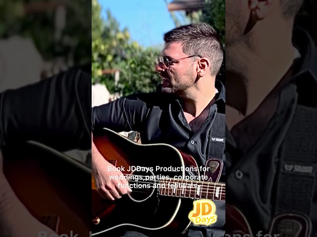 Live music for weddings, parties & corporate events 🎶Book JD Days Productions: 0800 151 2236