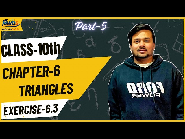 📚 Class 10 Maths | Ch- 6 – Triangles | NCERT | Exercise- 6.3 | Q -14  to Q-16 | Full Explanation 🔥