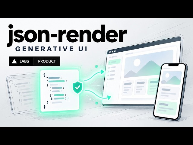 json-render GitHub Tutorial: Build Constrained React UIs with JSON Schemas