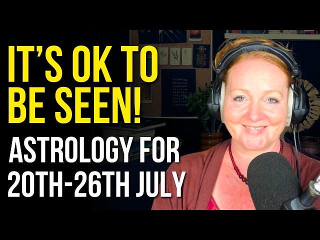 What if being seen is your next healing? The Sky Is Changing...And So Are We. This Week's Astrology