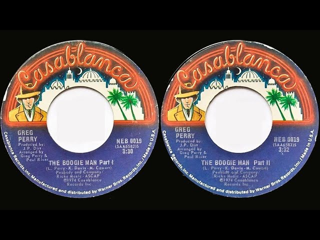 Greg Perry - The Boogie Man (Parts 1 & 2 Complete Single Mix) (1974)