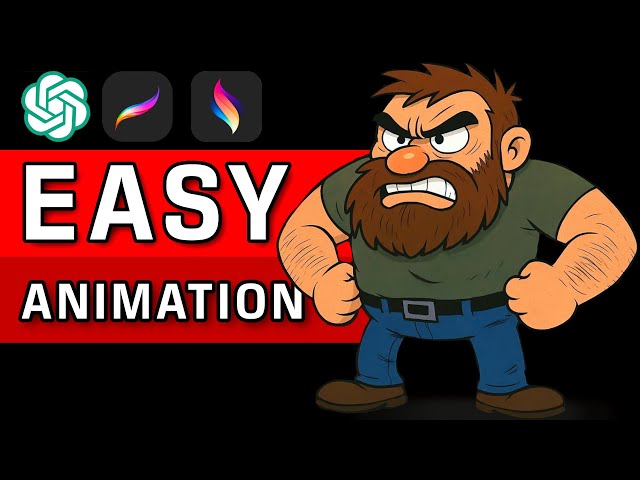Ai Drew It, I Animated It - How to animate with ChatGPT & Procreate Dreams (Beginner Tutorial)