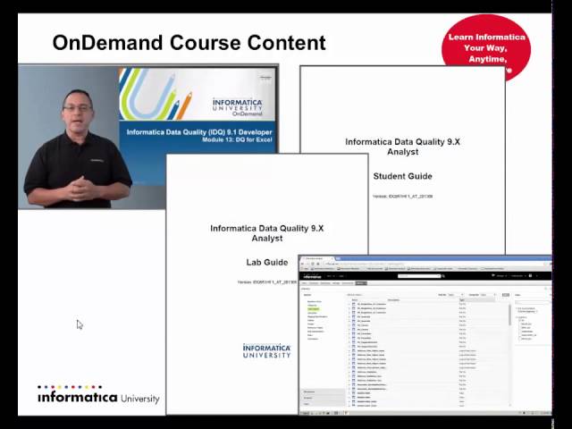 Informatica Training eLearning and onDemand
