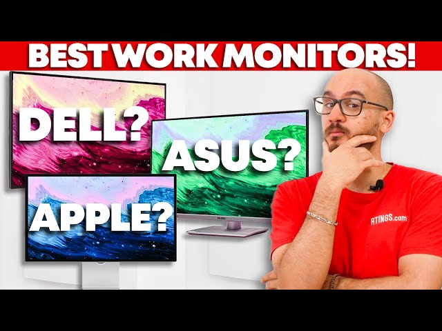 The 6 Best Work Monitors You Should Buy From 2025!