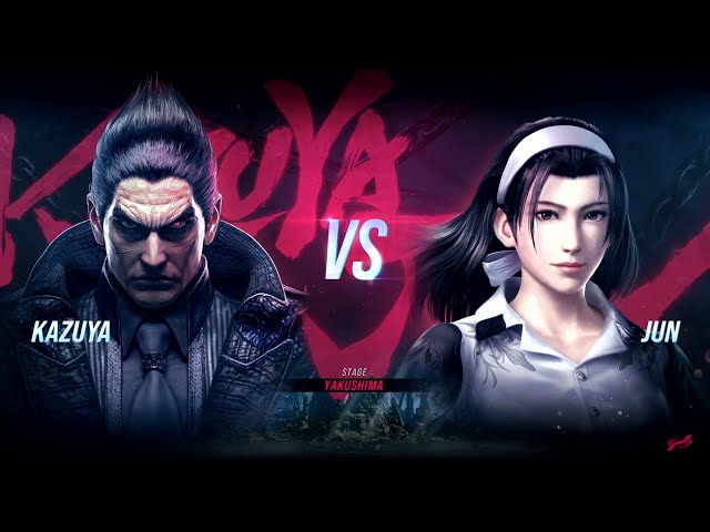 Tekken 8  "Jun Kazama vs Kazuya " Full Match