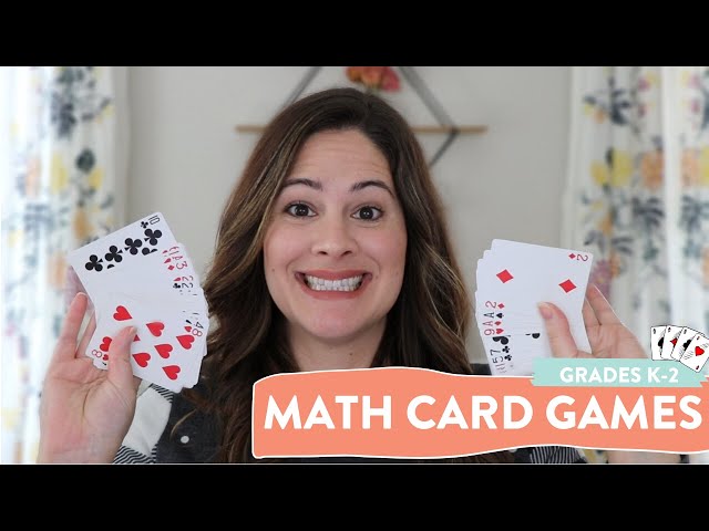 2 Fun Math Games with Playing Cards | Math Games for First Grade