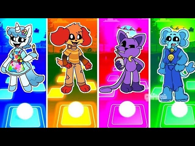 Poppy Playtime chapter 3💥The Catnap 🆚 Rising Dogday 🆚 Kickin Chicken 🆚 Bubba Bubbaphent💤 Tiles