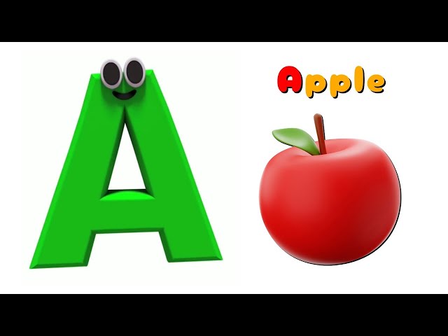 ABC Phonics Song - Toddler Learning Video Songs , A for Apple , Nursery Rhymes , Alphabet song TV