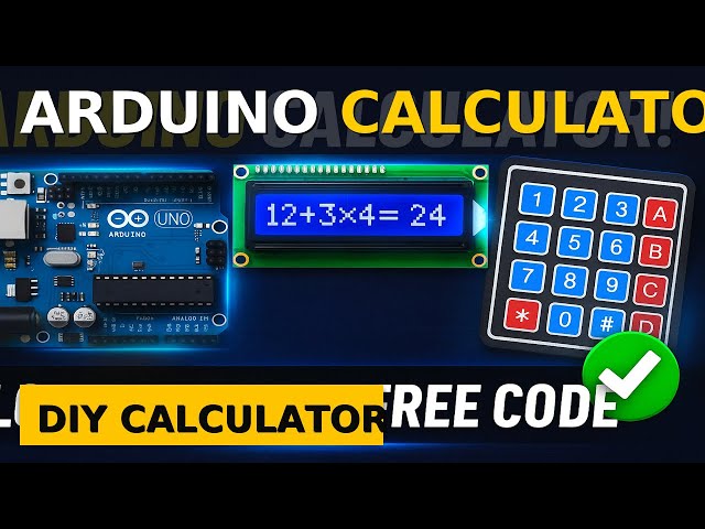 Turn Arduino into a Pocket Calculator (Full Guide + FREE Code)