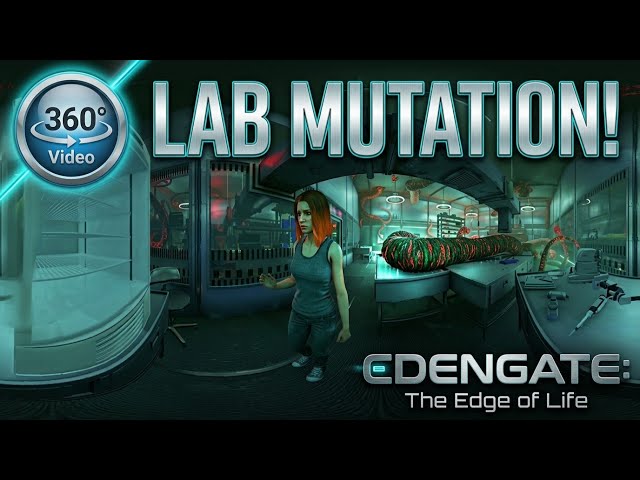 Chapter 2 - Laboratory (360° Video) | EDENGATE: The Edge of Life | 360° VR, Walkthrough, Gameplay