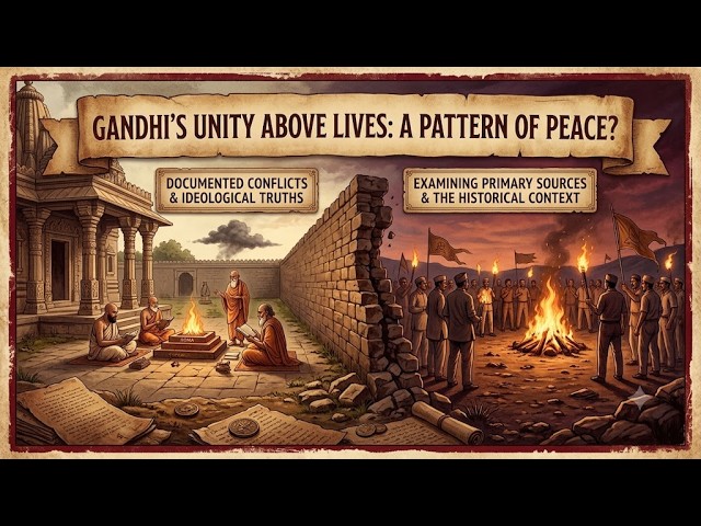 Gandhi's Unity Above Lives: Documented Pattern from Moplah to Bihar | HinduinfoPedia