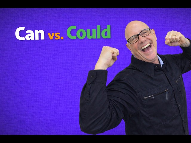 Can vs. Could with Mark Kulek ESL