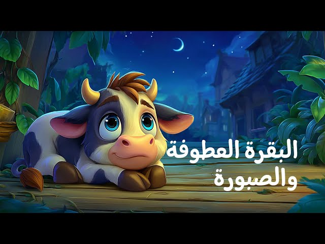 🐄 البقرة العطوفة والصبورة | حكاية دافئة عن اللطف، الصبر، وقوة العطاء الحقيقي 🌟