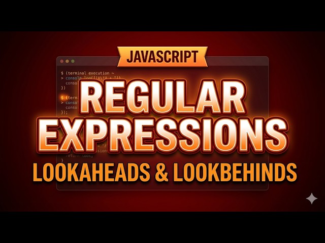 Javascript Regular Expressions: Lookaheads and LookBehinds
