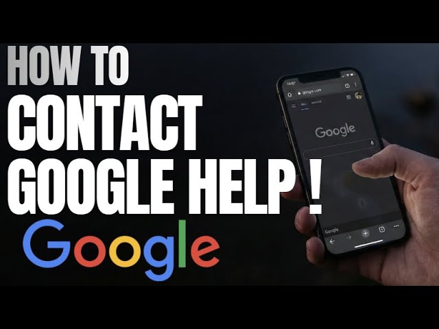 How to Contact Google Help (The Official Way to Get Support)
