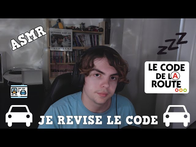 ASMR / Le Permis. 🚗( Je révise mon code )🚗
