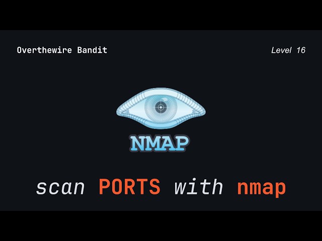 How I Scan Ports With Nmap | Overthewire bandit16