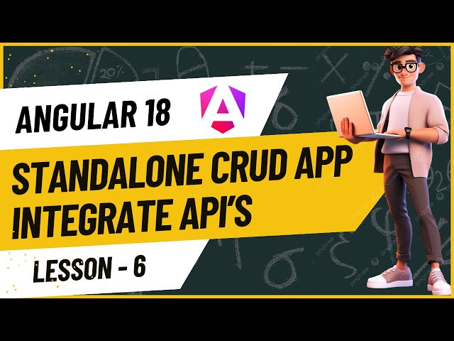 Integrate API for create and update users | Angular 18 Standalone CRUD Application.