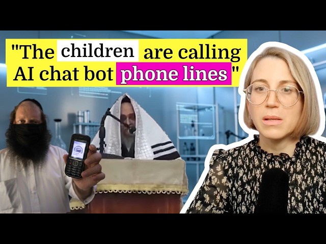 AI threatens the Hasidic community; a fiery speech by Rabbi Aaron Teitelbaum