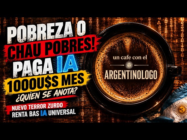 Argentinologo and UNIVERSAL BASIC INCOME,,,in the age of AI #argentinologo #ai #poverty