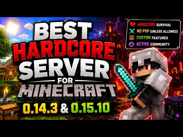 New Hardcore Server For Craftsman 0.14.3 & 0.15.10
