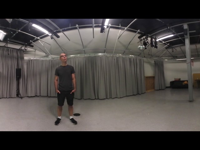 Ambisonic Audio Test: sound changes as you turn your head around.