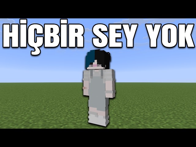 Minecraft Hardcore'da DÜZ Dünyada 100 GÜN!
