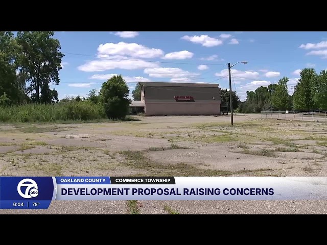 Commerce Township development proposal raising concerns