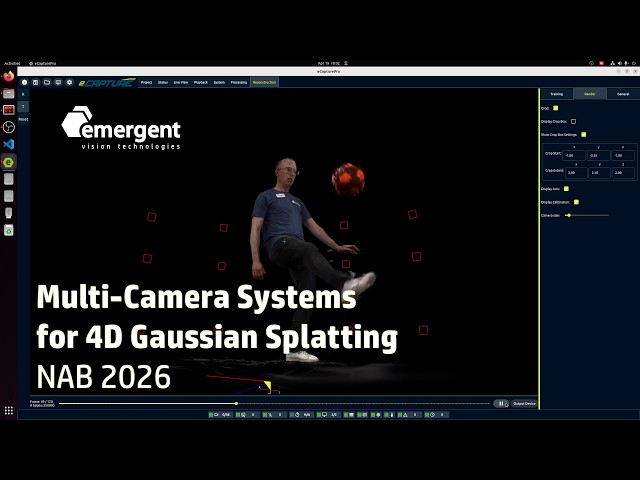 4D Gaussian Splatting (4DGS) at NAB 2026