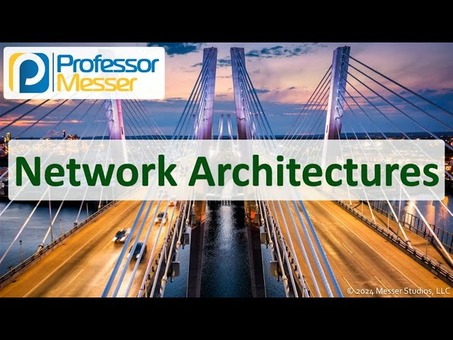 Network Architectures - CompTIA Network+ N10-009 - 1.6