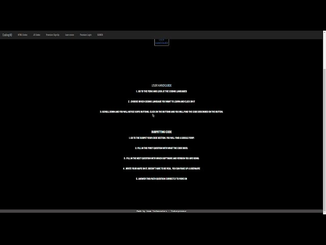CODINGHQ Intro