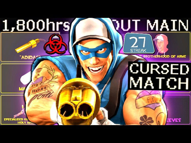 1800+ Hour Scout Has NO LIFE🔸TF2 Gameplay