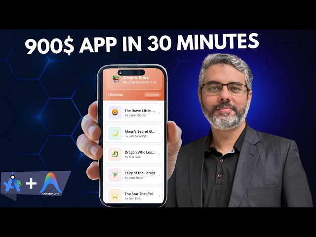 I BUILT a 900$ App in 30 Minutes using Antigravity and Claude (Let me show you HOW)