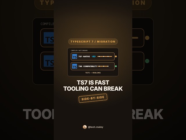 TypeScript 7 is fast—but your tooling may need TypeScript 6