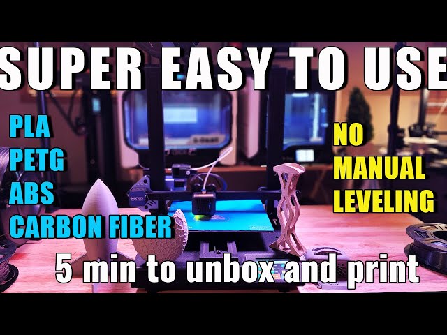 Geeetech Mizar S,  Plug it in and Press Print! Its that easy!