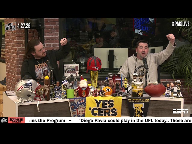 The Pat McAfee Show Live | Monday April 27th 2026