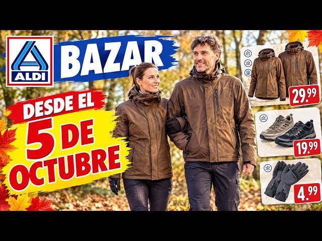 🇪🇦🔥ALDI ESPAÑA BAZAR PROXIMA SEMANA 🗓 DESDE  LUNES 5 AL DOMINGO 11 DE OCTUBRE