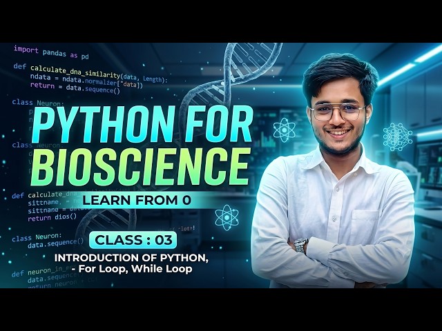 For Loop & While Loop in Python || Class - 03 || Pyhton 0 to Advance
