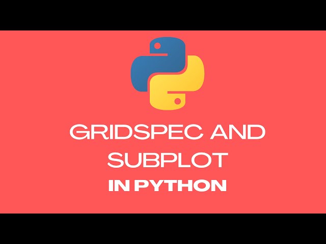 GridSpec and Subplot in Python #rlanguagestatistics #python #grid