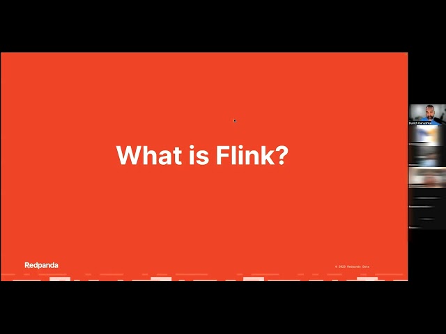 Stream processing with Redpanda and Apache Flink [English]