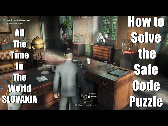 007 First Light - How to Solve the Safe Code Puzzle | All The Time In The World (SLOVAKIA)