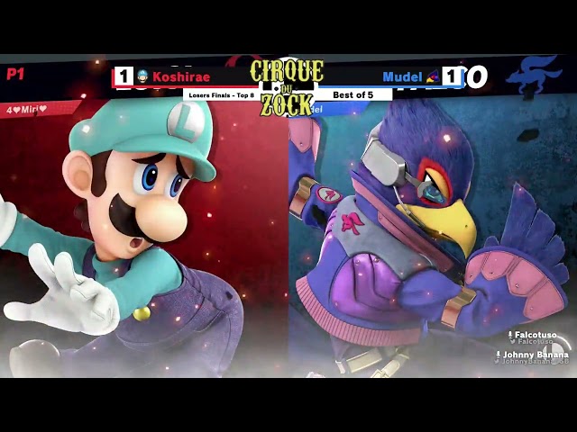 Koshirae vs Mudel CIRQUE DU ZOCK Loser Finals