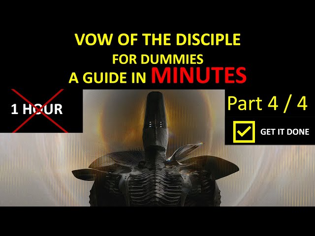 Destiny 2: VOW OF THE DISCIPLE RAID - RHULK BOSS 5 MIN GUIDE FOR DUMMIES PART 4/ 4 GUIDE IN MINUTES