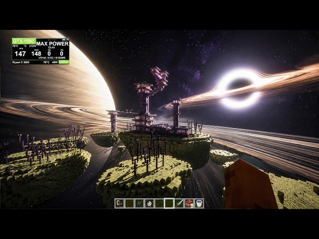 Minecraft But I Made It Look REALISTIC… 🤯 | Patrix + Shaders + Physics Mod