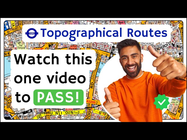 Complete 2026 Short Course -  Route Planning - TfL Topographical Skill Assessment