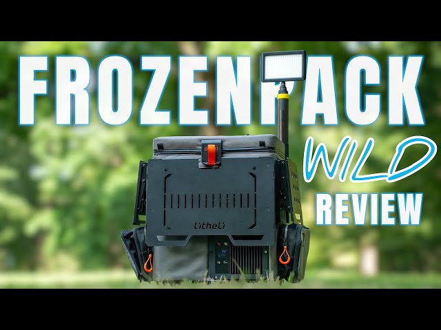 Litheli FrozenPack Wild Review - A Customizable Backpack Fridge & Freezer!