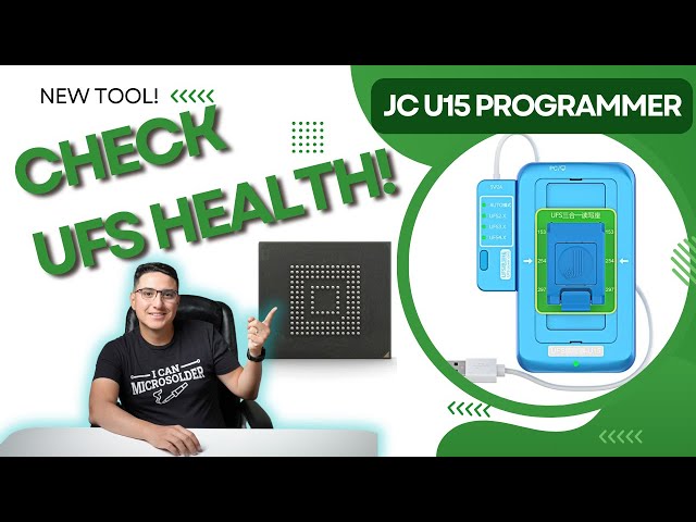 The NEW JC U15 UFS Read/Write Programmer! BGA153 254 297 Android NAND. Storage Upgrade Now Possible!