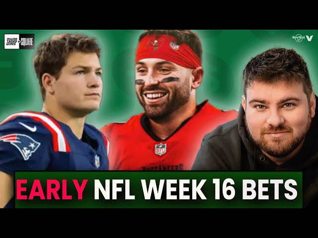 EARLY NFL WEEK 16 BETS & PREDICTIONS - Patriots-Ravens, Packers-Bears, Chargers-Cowboys