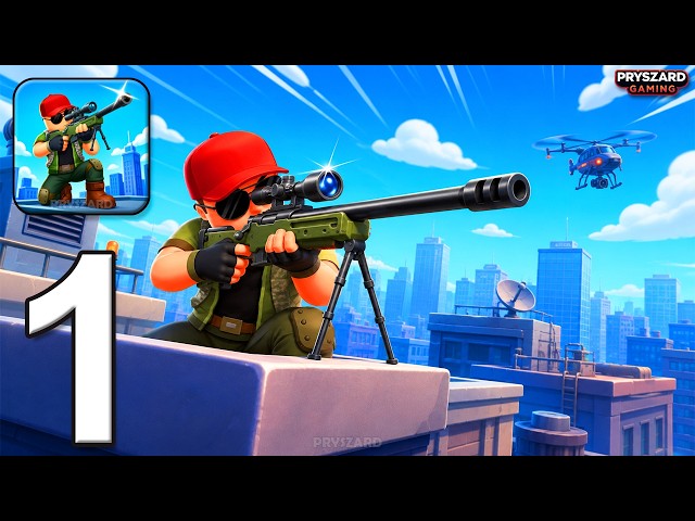 Headshot Fury: Sniper Game - Gameplay Walkthrough Part 1 - Sniper Game (iOS, Android)
